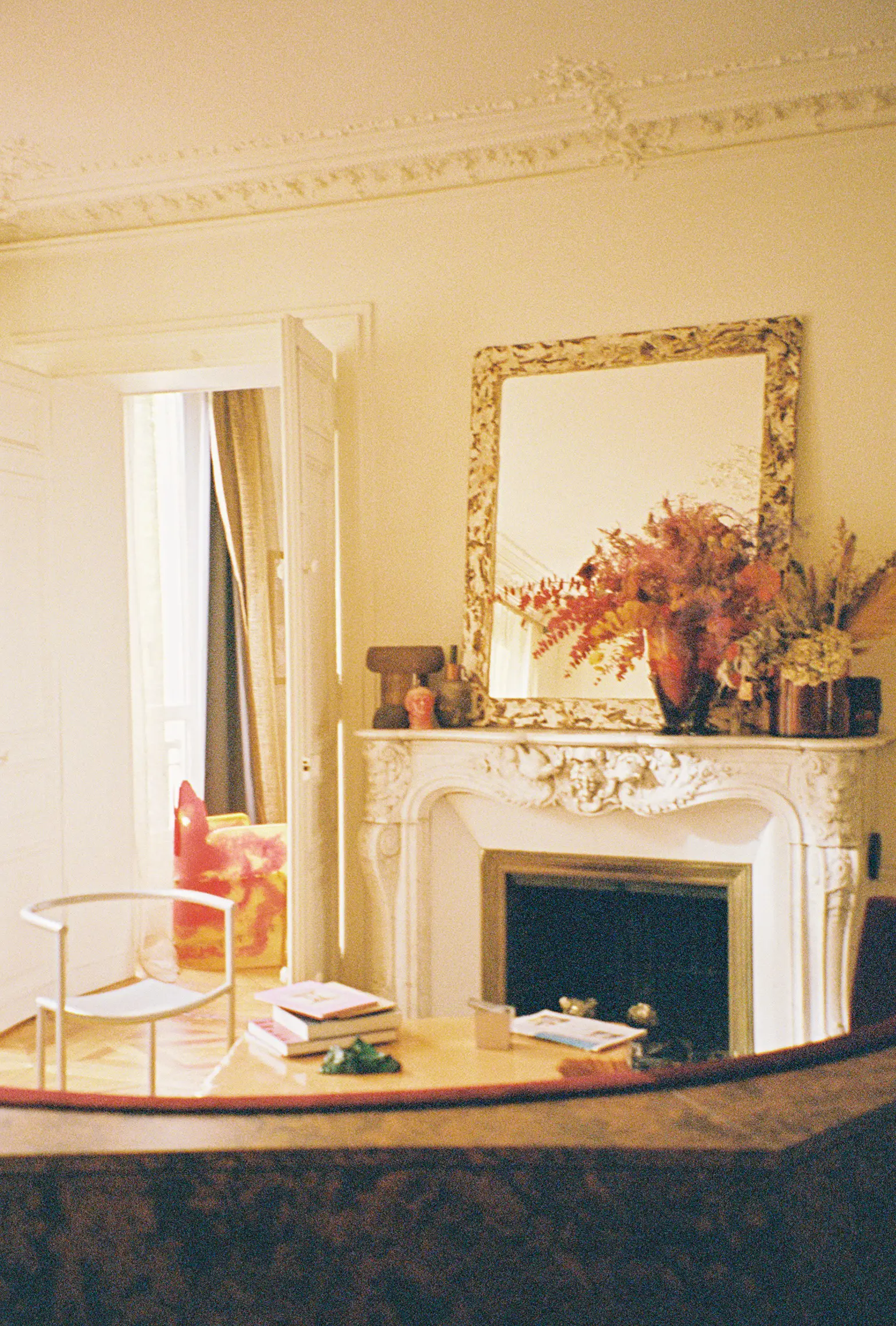 A Conversation with Sophie Dries IMG 06 The plaster and rust mirror Sophie designed