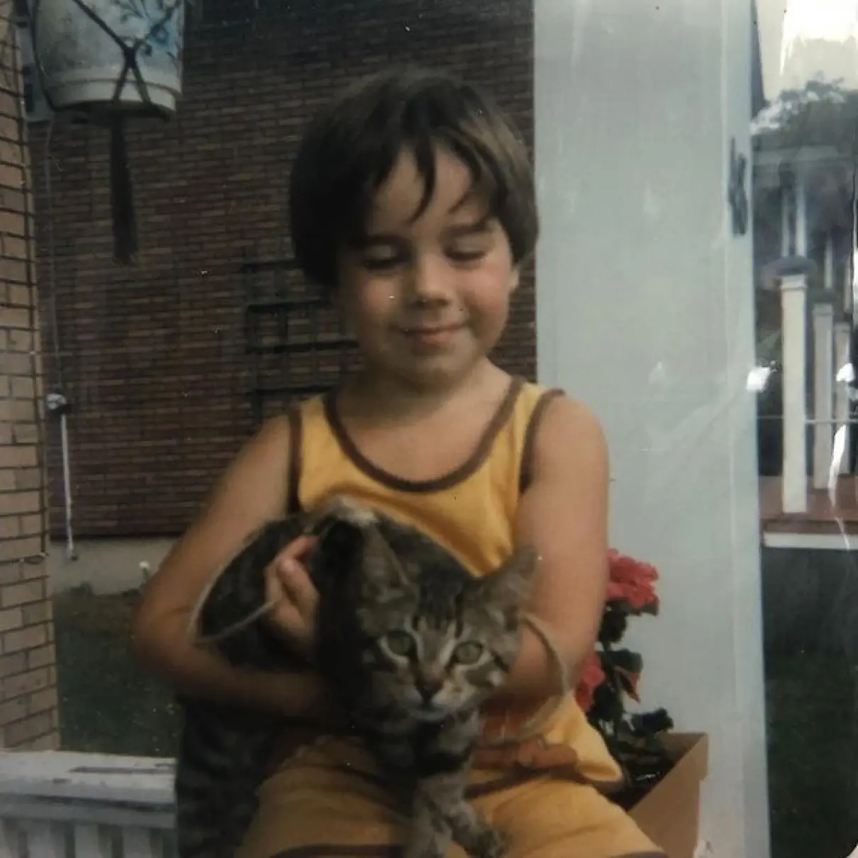 Work Redux #010: Roberto S Img 01 Roberto and his Cat.